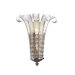 Two Light Wall Sconce in Brass