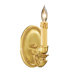 Metropolitan One Light Wall Sconce in French Gold
