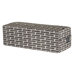 Rest Square Pillow in Grey / White by Linnea Blomgren