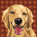 Pooch D&eacute;cor Golden Retriever Portrait