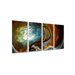 Midnight Wind by Megan Duncanson, Abstract Wall Art - 23.5" x 48"