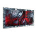 Crimson Night II Wall Sculpture