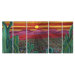 Beyond The Cactus Metal Wall Sculpture