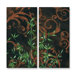Tropical Dance III Metal Wall Sculpture
