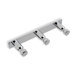 Holiday Wall Mounted Triple Robe Hook in Chrome