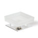 Quid Square Soap Dish with Base in Chrome