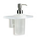 Quid Wall Mounted Soap Dispenser in Chrome
