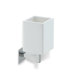 Urania Wall Mounted Toothbrush Holder in Chrome