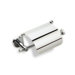 Venus Wall Mounted Toilet Roll Holder with Cover in Chrome
