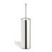 Smart Free Standing Toilet Brush Holder in Chrome