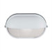 Large Oval Outdoor Bulk Head Wall or Ceiling Mounted Lantern with Visor