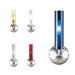 Top II One Light Fluorescent Wall Sconce in in Polished Chrome