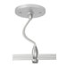 LED Illuminated Monorail Flush Electronic Transformer in Bronze