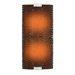 Omni Medium One Light Outdoor Fluorescent Wall Sconce in Silver