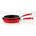 Red 2-Piece Skillet Set