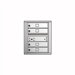 90904C - Suite D- Single Column - 4 -Tenant Mailbox