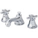 Brandywood Widespread Bathroom Faucet with Double Cross Handles