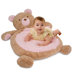 Baby Mat with Bear in Pink