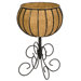 Blacksmith Patio Urn with Coco Liner