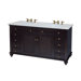 Bimini 60" Double Bathroom Vanity Set