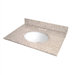 Golden Hill Granite Vanity Top with Sink