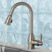 Newbury One Handle Single Hole Pull Out Spray Kitchen Faucet