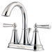 Saxton Double Handle Centerset Bathroom Faucet