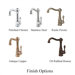 Marielle One Handle Single Hole Bar Faucet