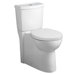 Studio Concealed Trapway Dual Flush Right Height Elongated Toilet Bowl