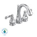 Dazzle Widespread Bathroom Faucet with Double Lever Handles