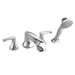 Copeland Deck-Mount Tub Filler with Hand Shower