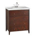 Cascada 30" Wood Vanity in TobACco