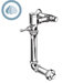 Manual 1.28 GPF Back Spud Toilet Flush Valve