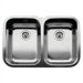 Supreme 2 Equal Double Bowl Undermount Kitchen Sink