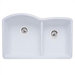 Diamond 1.75 Bowl White Undermount Kitchen Sink