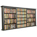 VHZ Entertainment Triple Wall Mounted Storage Rack
