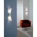 Clessidra Wall Lamp in White Satin