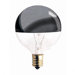 60W Half Chrome G25 Globe Shape Bulb