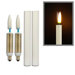 1.5W LED Retrofit Flickering Candelabra Bulb (Pack of 2)