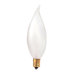 25mm 25W Incandescent Flame Tip Chandelier Bulb in Frost