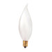 25mm 40W Incandescent Flame Tip Chandelier Bulb in Frost