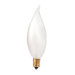 32mm 40W Incandescent Flame Tip Chandelier Bulb in Frost