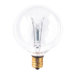 G16 Globe Candelabra Light Incandescent Bulb