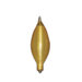 60W Decorative Spunlite Chandelier Bulb in Amber Thread