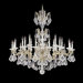 La Scala 24 Light Chandelier with Crystal