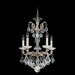 La Scala Rock Crystal 5 Light Chandelier