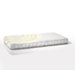 Organic Fitted Ripple Crib Sheet in Daffodil Yellow