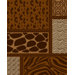 Landscapes Safari Brown Rug