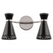 Havana 2 Light Double Arm Wall Sconce