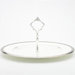 Chatelaine Platinum Handled Round Hostess Serving Tray